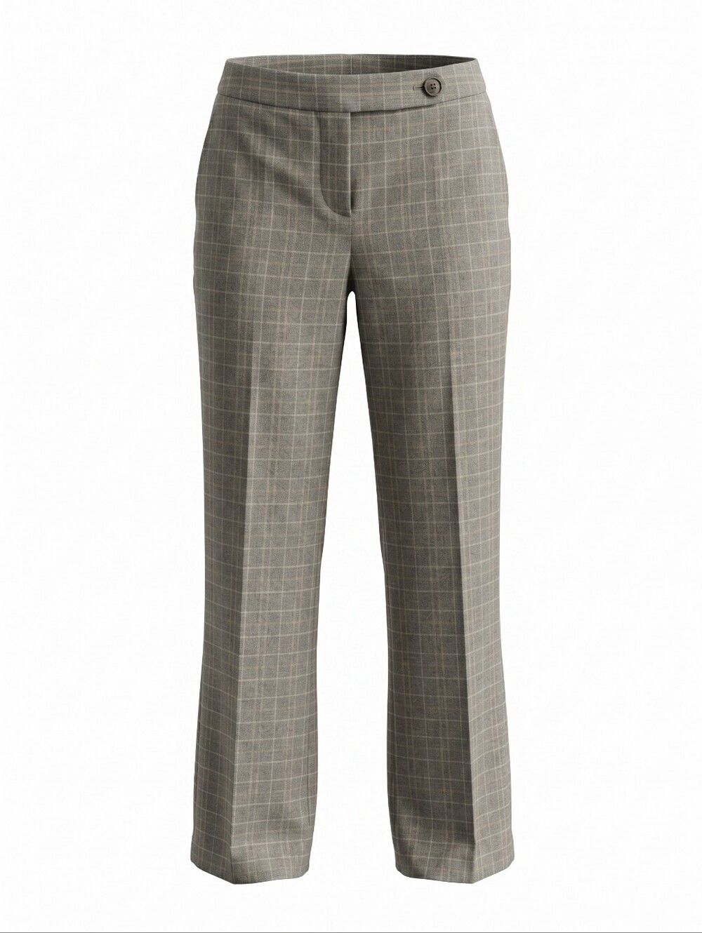 Peck & Peck Trousers Wide Leg Woman's Checkered Black and Cream Size 6